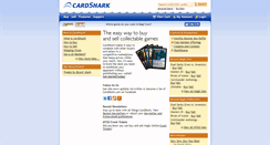 Desktop Screenshot of cardshark.com